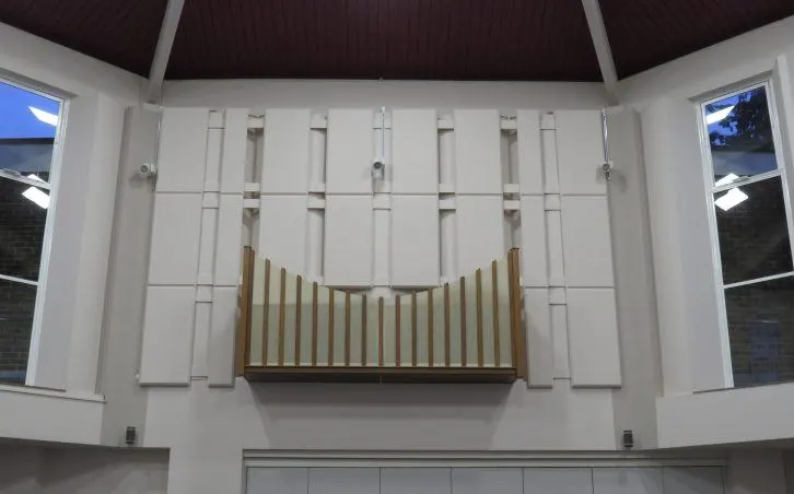 Bespoke acoustic panels installed in a venue